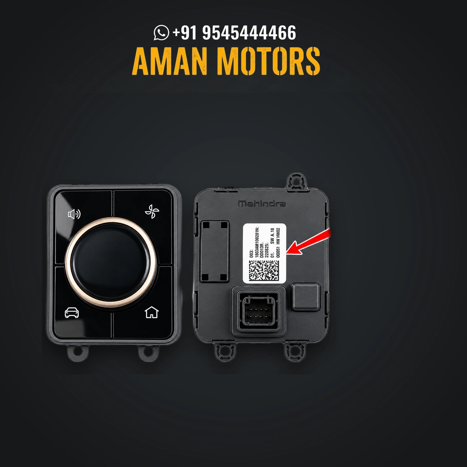 Mahindra BE 6 Instrument Panel & Floor Console Switch 1803AM100281N