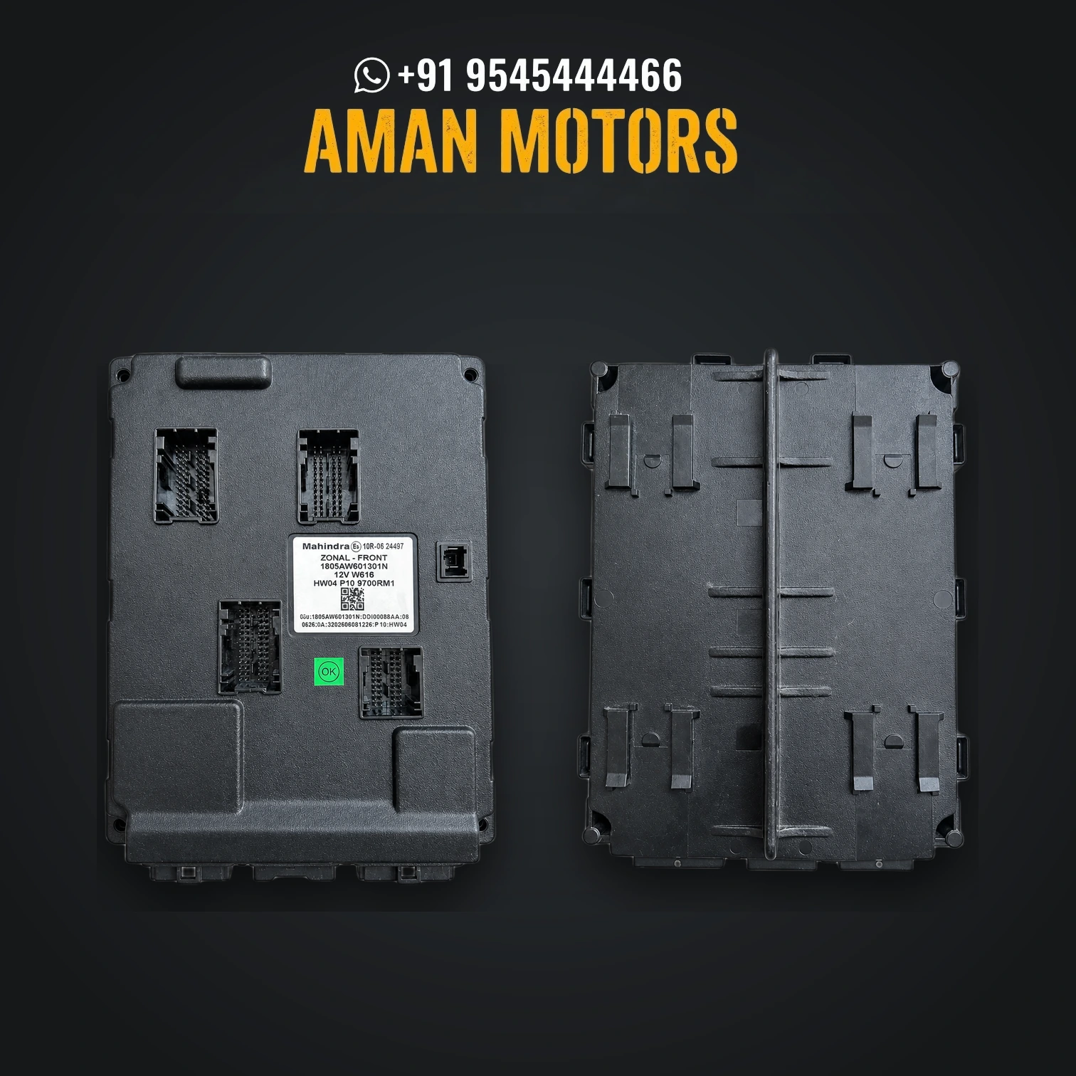 Mahindra XUV 7XO / XUV700 Front Zonal Electronic Control Unit - 1805AW601301N