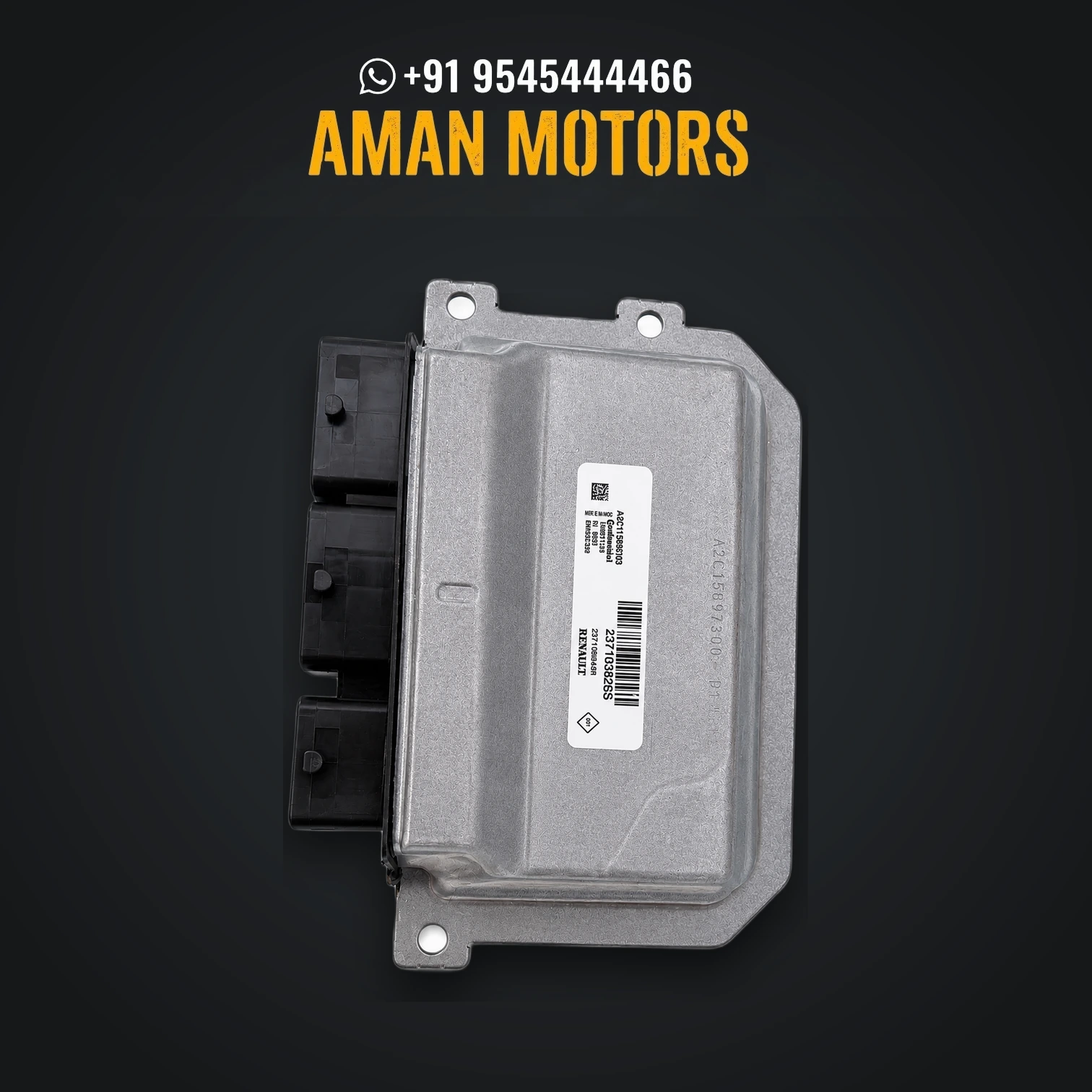 Renault Kwid / Triber / Kiger 1.0L Engine Control Module (ECM / ECU) - 237103826S