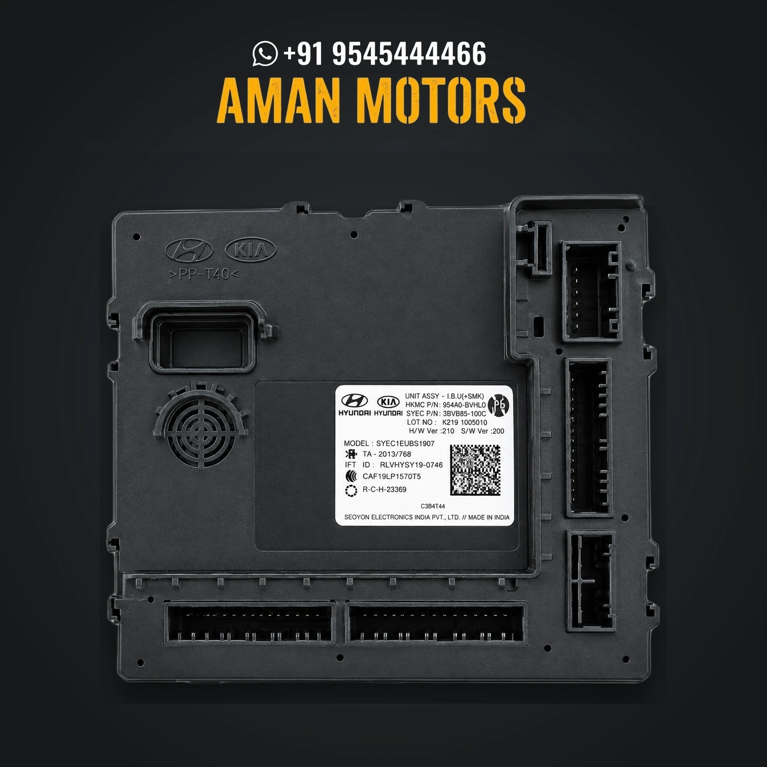 Hyundai Creta / Kia Seltos Smart Key Body Control Module - 954A0-BVHL0