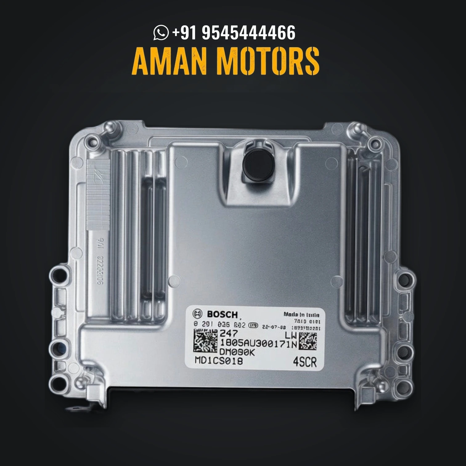 Mahindra Scorpio-N / XUV700 / Thar BS6 2.2L mHawk Engine Control Module ECM (Part No. 1805AU300171N)