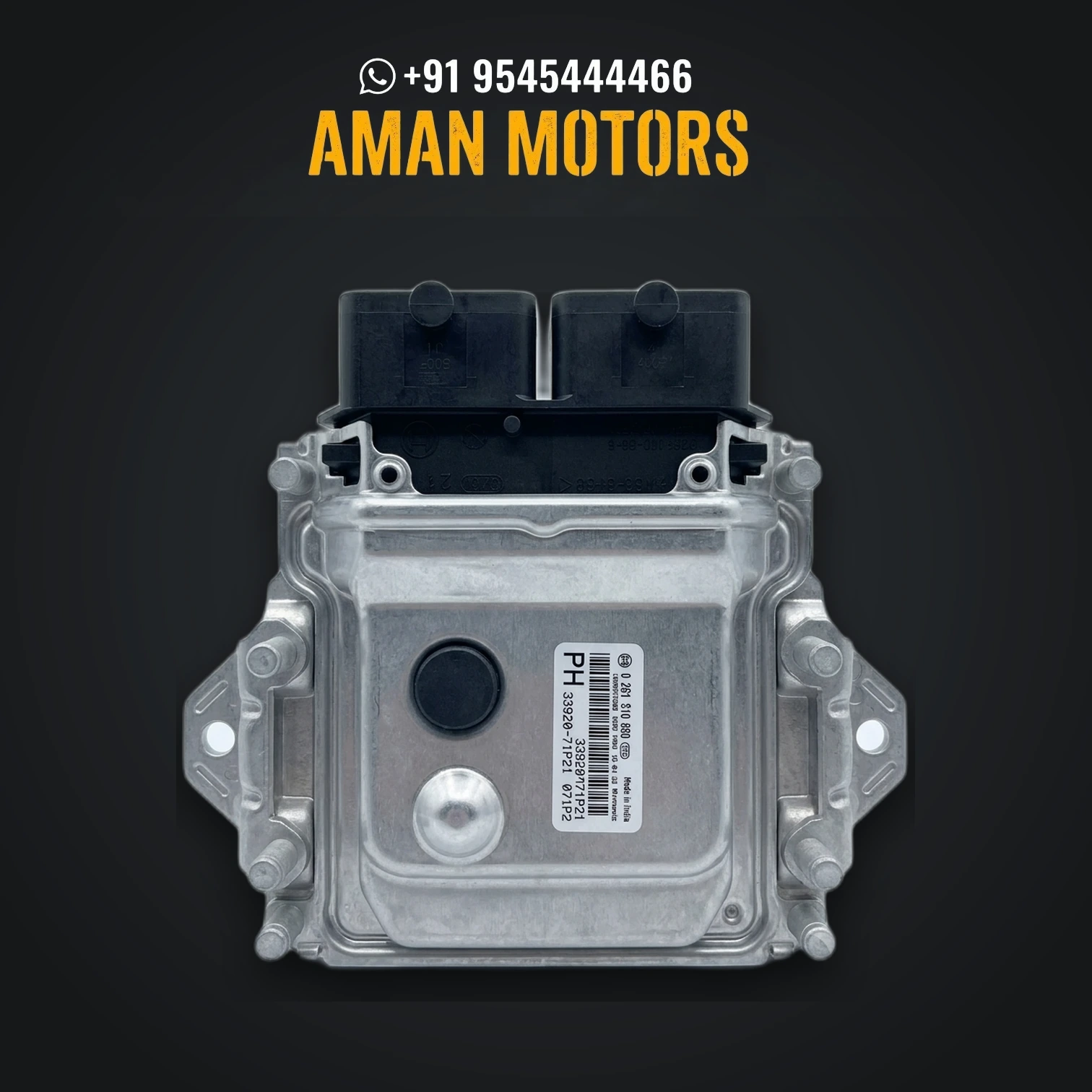 Maruti Suzuki WagonR / Celerio 1.0L K10B Engine Control Module ECM (Part No. 3392071P21)