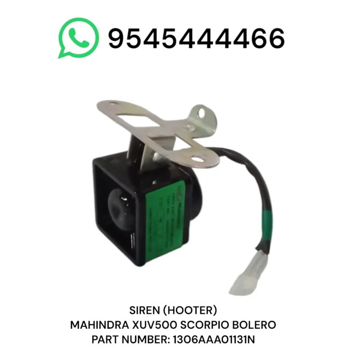 siren for mahindra cars