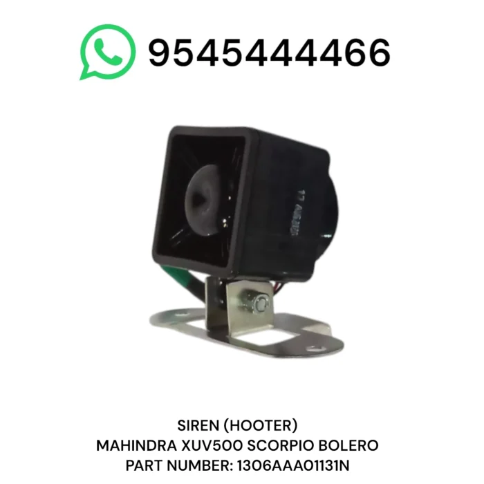 siren for mahindra cars