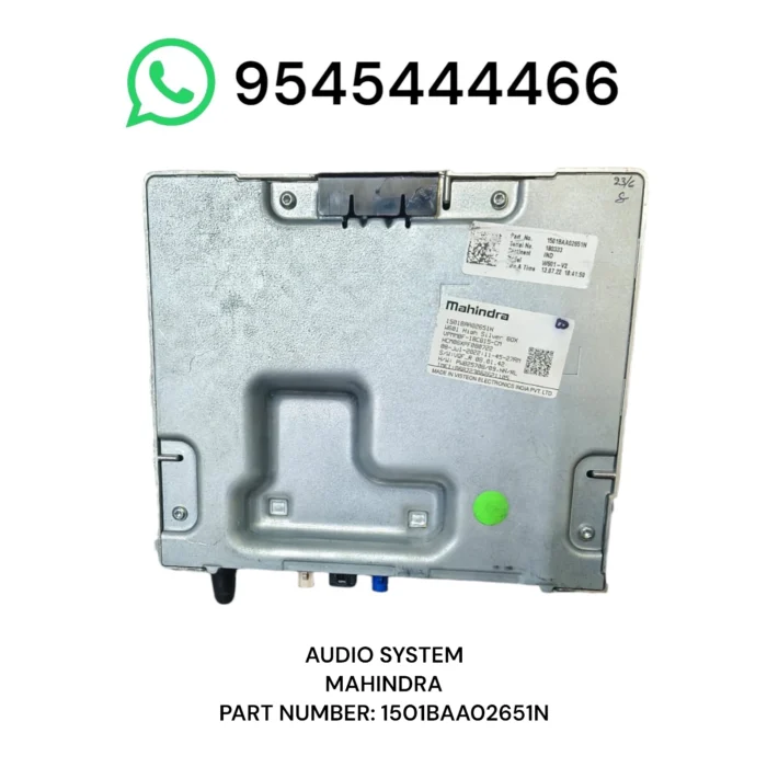 music system mahindra