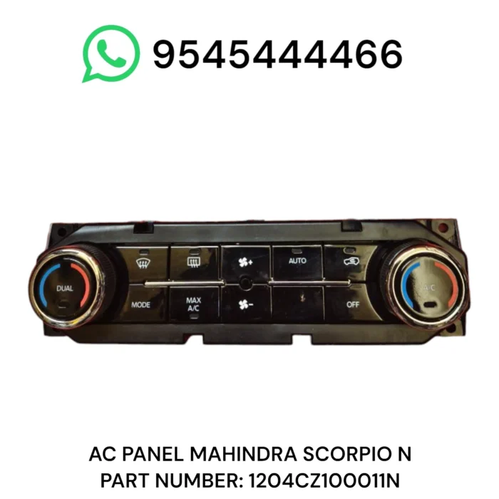Photoroom-20250515_225845 AC Control Panel – Mahindra Scorpio N