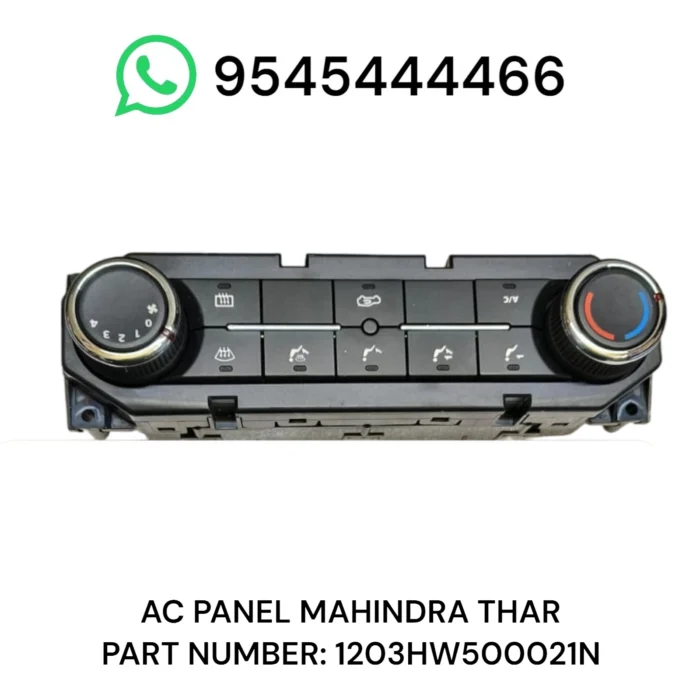 Photoroom-20250516_201145 AC Control Panel Mahindra Thar