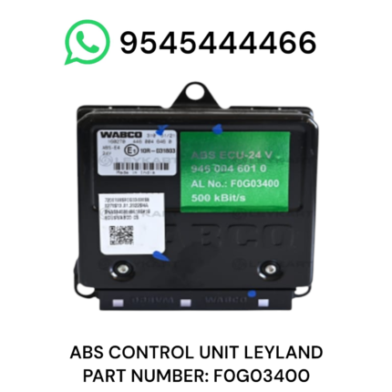 F0G03400 Control Unit ABS Break Webco