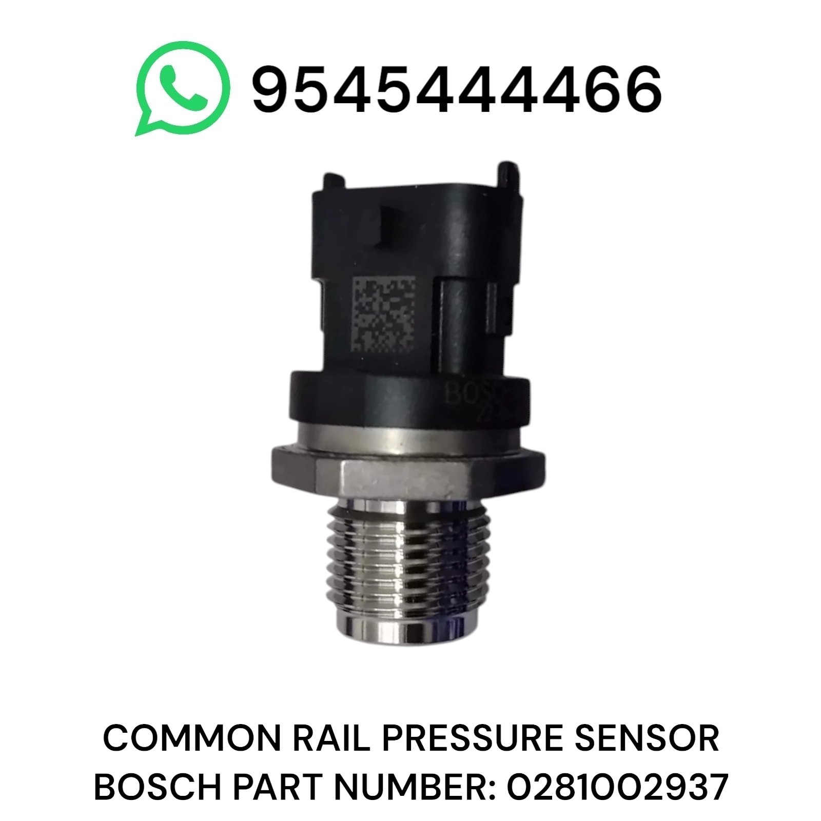 COMMON RAIL PRESSURE SENSOR BOSCH 2 COMMON RAIL PRESSURE SENSOR BOSCH - Image 2