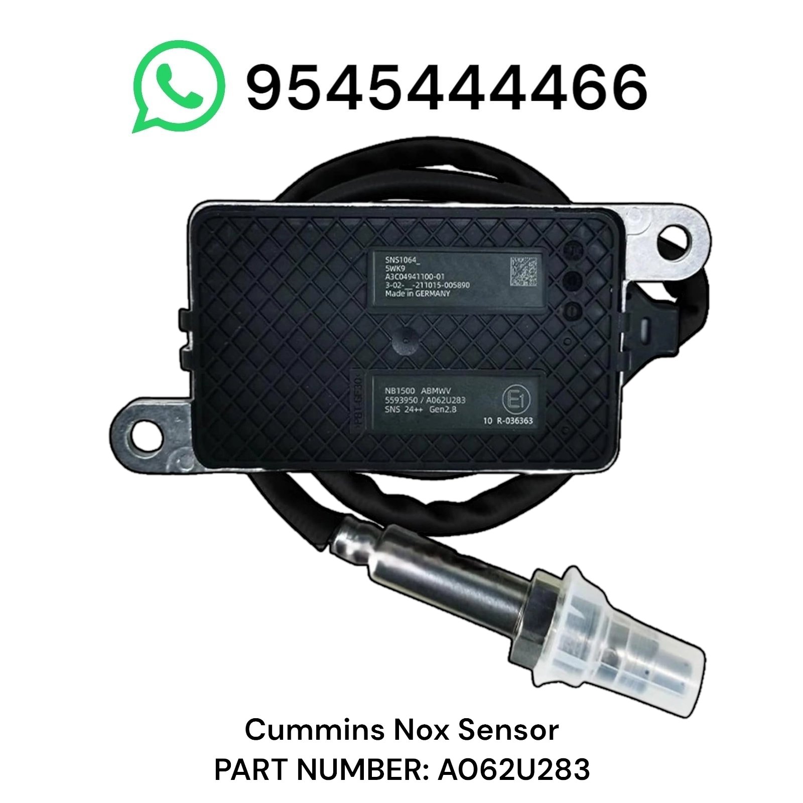 Cummins bs4 nox sensor 1 Cummins bs4 nox sensor