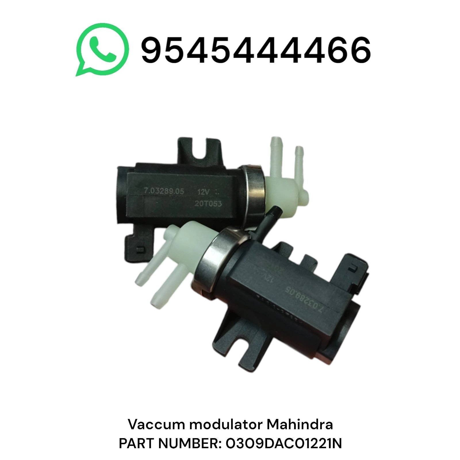 Vaccum modulator mahindra 1 Vaccum modulator mahindra