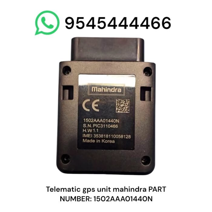 Telematic gps unit mahindra