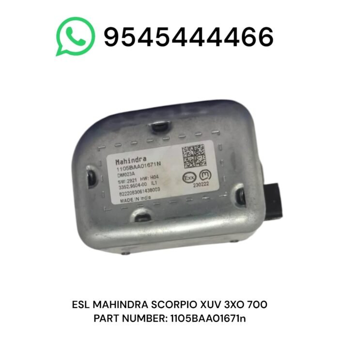 ESL Mahindra XUV3X0 XUV700