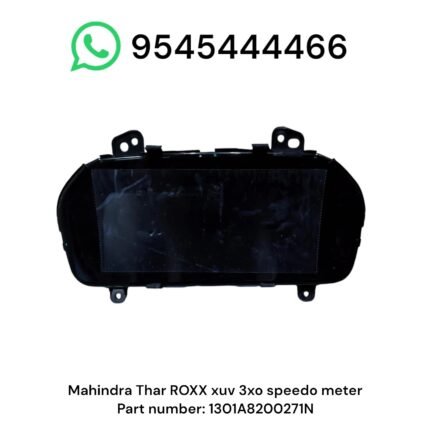 speedometer mahindra thar & 3xo