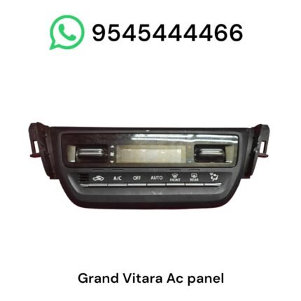 Home 11 AC Control Panel Maruti Grand Vitara
