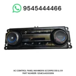 Ac Control Panel Mahindra Scorpio S10 S11