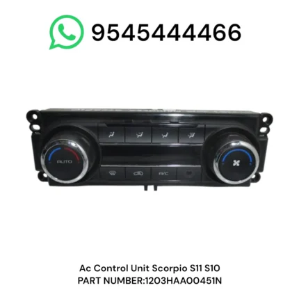 Home 8 Ac Control Panel Mahindra Scorpio S10 S11