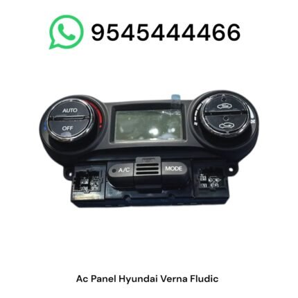 Hyundai Verna Fluidic AC Control Panel