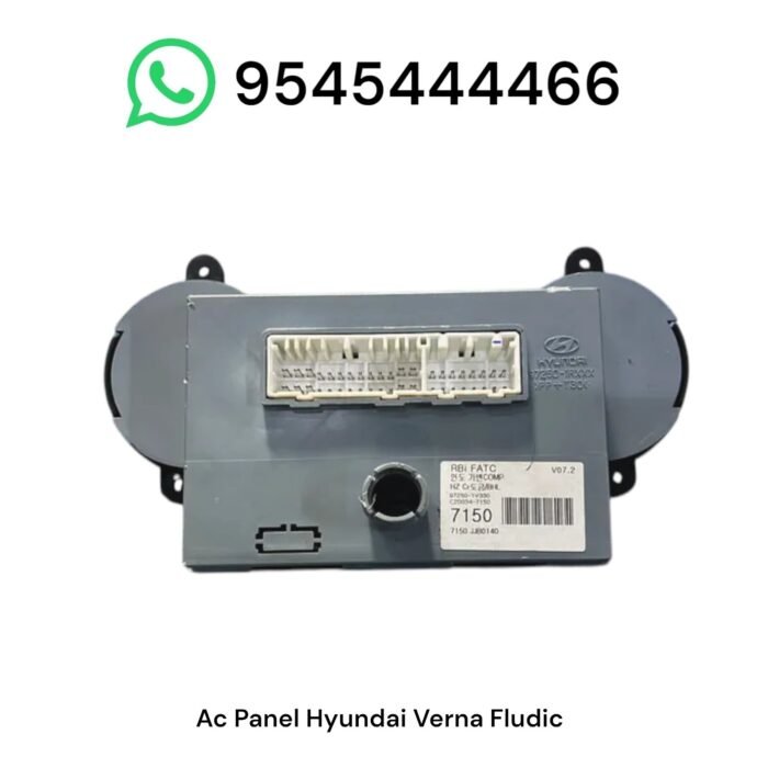 Hyundai Verna Fluidic AC Control Panel