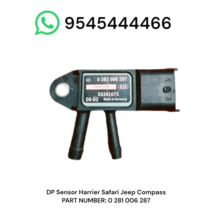 2026/06/1000247577.webp Differential Pressure Sensor for Tata Harrier, Tata Safari, Jeep Compass 0 281 006 287