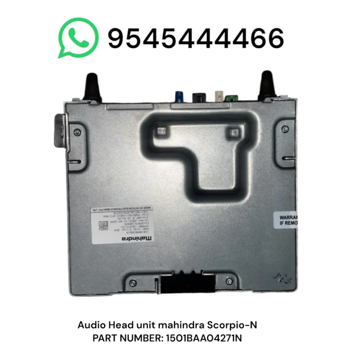 2026/06/1000297818.webp Audio Head Unit for Mahindra Scorpio-N