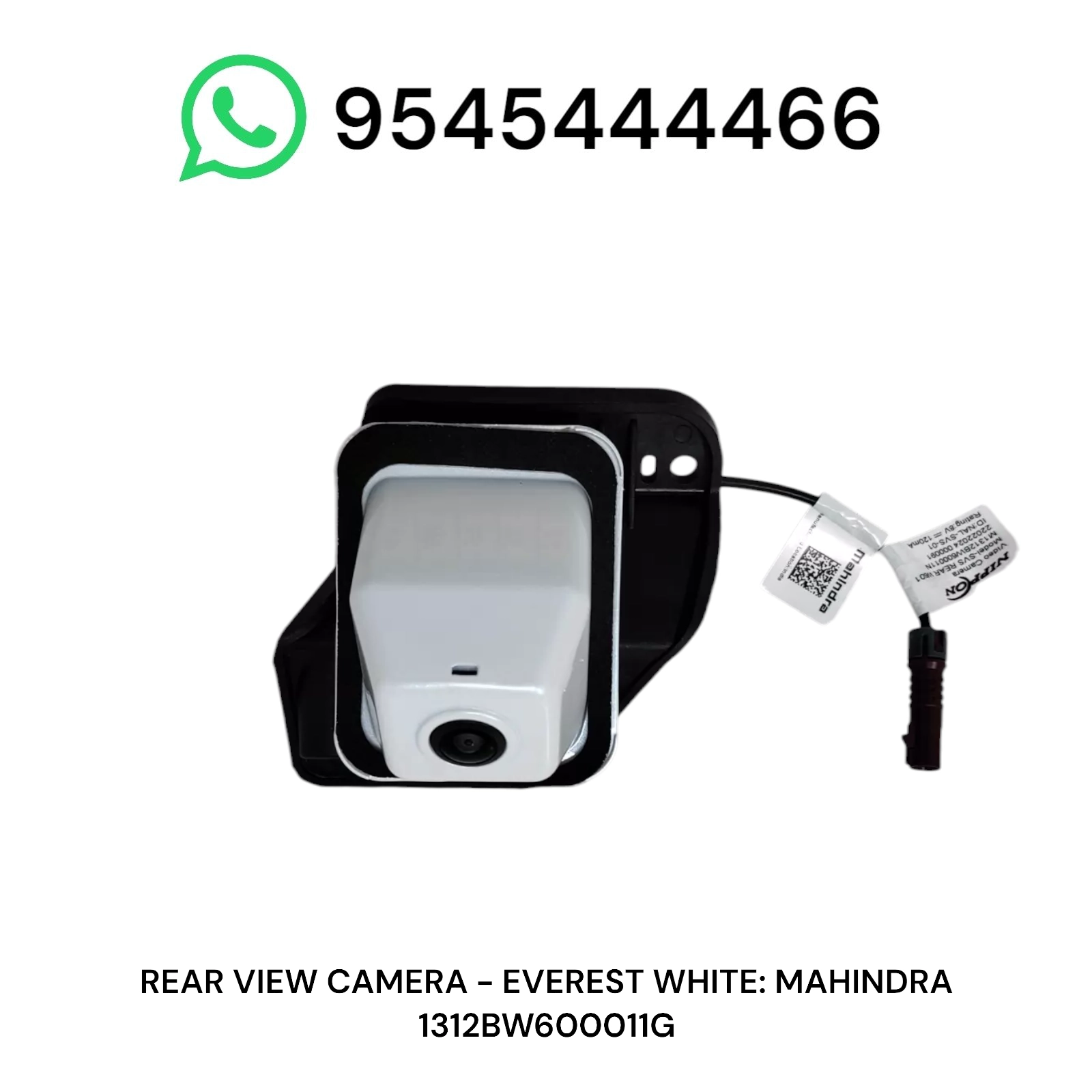 Rear View Camera (Everest White) for Mahindra XUV700